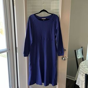 Woman Within Women’s Maxi Dress Large 18/20 Ribbed‎
